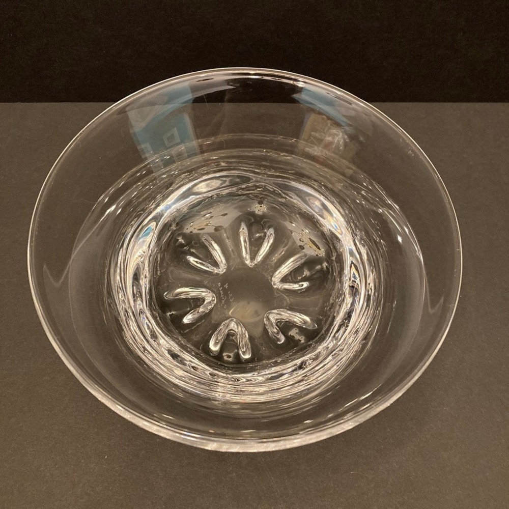 Orrefors 6.25"‎ Wide 1598 Crystal Bowl Signed Numbered Sweden - Picture 2 of 10